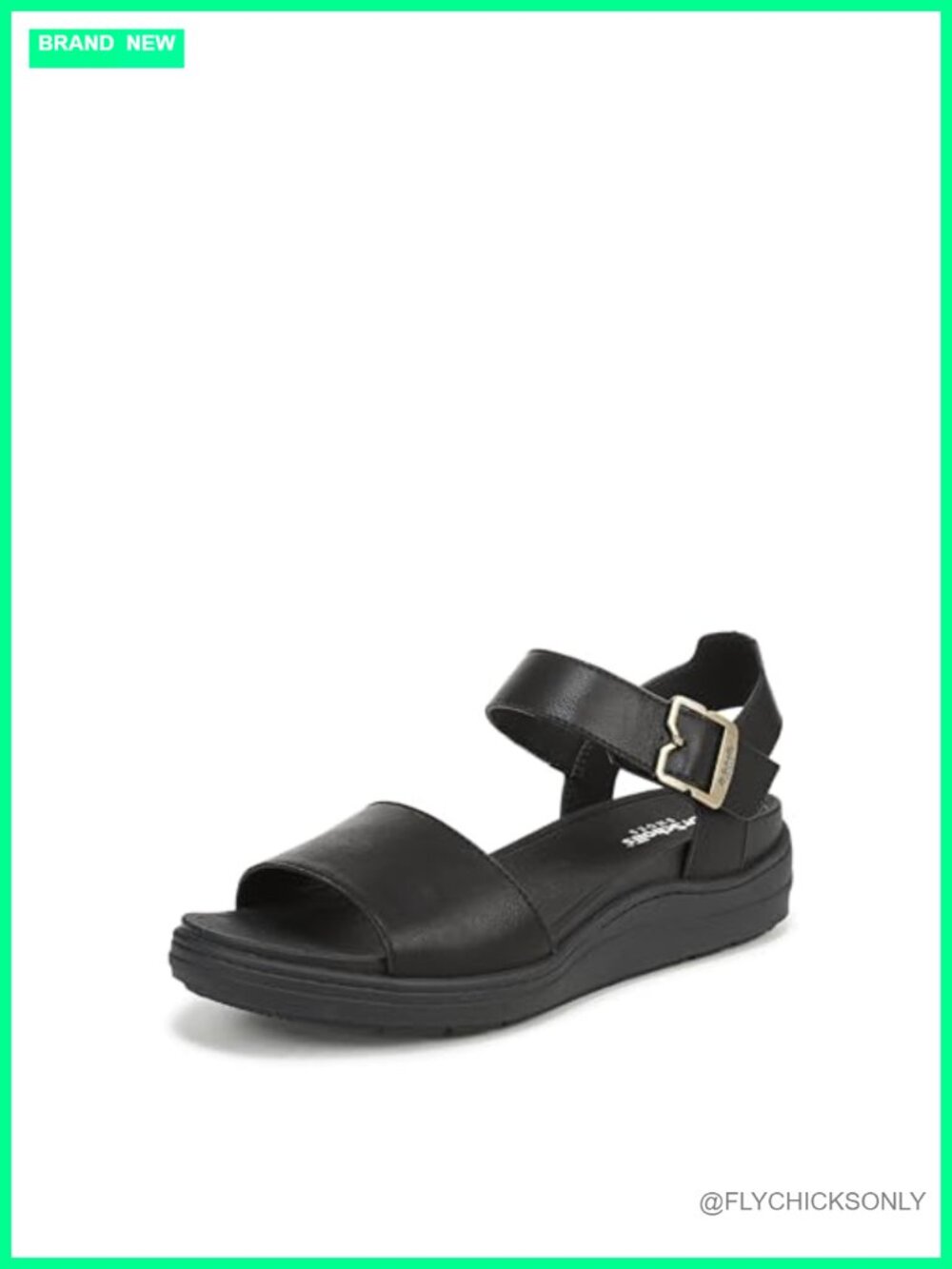 Dr. Scholl's Time Off Sky Wedge Sandals Comfort Arch Support Ankle Strap